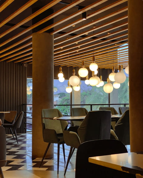 restaurant hall